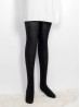 Comfortable Stretchy Full-length Footed Ribbed Tights